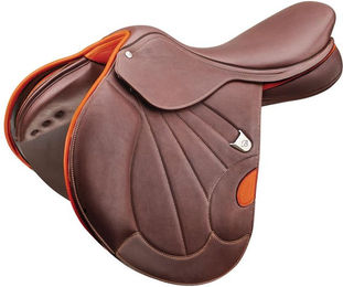 Produktbild von Gemischter Sattel für Pferde Bates Victrix