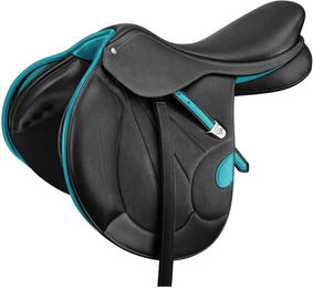 Produktbild von Gemischter Sattel für Pferde Bates Victrix