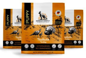 Produktbild von German Shephy Welpenfutter Truthahn - 9 kg