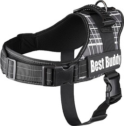 Produktbild von Geschirr Best Buddy Pluto Schwarz Grid XL
