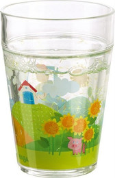 Produktbild von Geschirr Glitzerbecher Traktor