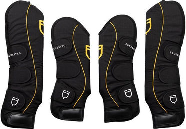 Produktbild von Geschlossene Gamaschen für Pferde Equestro Pro Traveller