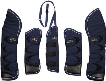 Produktbild von Geschlossene Gamaschen für Pferde mit Schweifschutz Equestro Travel