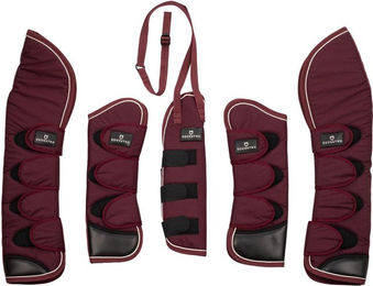 Produktbild von Geschlossene Gamaschen für Pferde mit Schweifschutz Equestro Travel