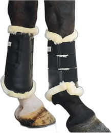 Produktbild von Geschlossene Gamaschen mit Kunstfell Kavalkade Show