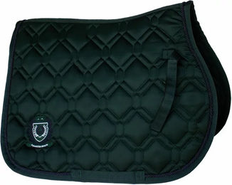 Produktbild von Gesteppte Satteldecke für Pferde mit Doppelrautenmuster Tattini