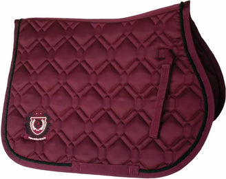 Produktbild von Gesteppte Satteldecke für Pferde mit Doppelrautenmuster Tattini