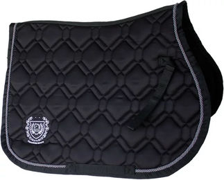 Produktbild von Gesteppte Satteldecke für Pferde mit Doppelrautenmuster Tattini