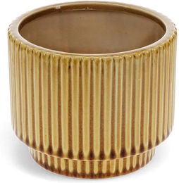 Produktbild von Gestreifte Pflanzschale Senfgelb Rex London