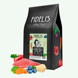 Produktbild von getrocknetes Pferde-Menü (für kleine Hunde)