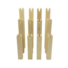 Produktbild von Getzoo Stelzen für Nagerhäuser 25 cm 4 Stück