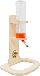 Produktbild von Getzoo Tränke aus Holz mit 150 ml Trinkflasche - 150 ml