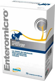 Produktbild von GEULINICX Enteromicro Complex Tabletten zur Darmflora-Regulierung für Hunde und Katzen