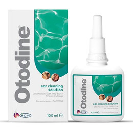 Produktbild von GEULINICX Otodine Ohrenvorbereitung für Hunde und Katzen 100ml - 100 ml