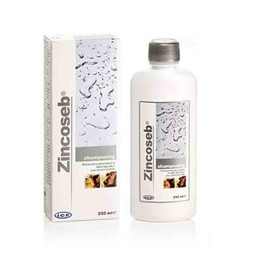 Produktbild von GEULINICX Zincoseb Anti-Schuppen-Shampoo für Hunde und Katzen - 250 ml