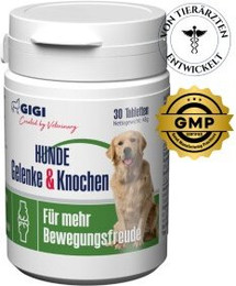 Produktbild von GIGI VET Hunde Gelenke & Knochen - 30 x 50 g