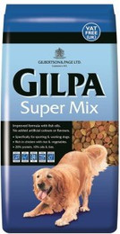 Produktbild von Gilpa Super Mix Trockenfutter für ausgewachsene Hunde - 15 kg