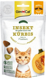 Produktbild von GimCat 50g Crunchy Katzensnack 12 x 50 Gramm Insekt