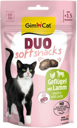 Produktbild von GimCat 50g Duo Soft Katzensnack 12 x 50 Gramm Geflügel