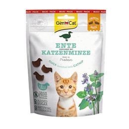Produktbild von GimCat Crunchy Snacks Ente mit Katzenminze - 140 g