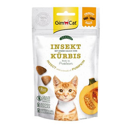 Produktbild von GimCat Crunchy Snacks Insekt mit Kürbis - 50 g