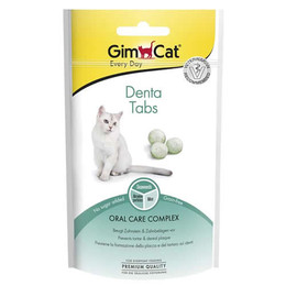 Produktbild von GimCat Denta Tabs Katzenleckerlis - 40 g