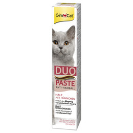 Produktbild von GimCat Duo Paste Anti-Hairball Malz und Hühnchen - 50 g