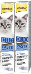 Produktbild von GimCat DUO Paste Multi-Vitamin Thunfisch und 12 Vitamine - 2 x 50 g