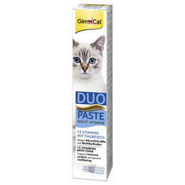 Produktbild von GimCat Duo Paste Multi-Vitamin und Thunfisch - 50 g