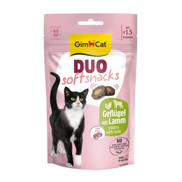 Produktbild von GimCat Duo Soft Snacks Geflügel mit Lamm - 50 g
