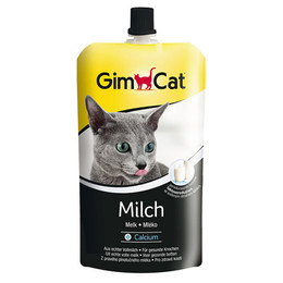 Produktbild von GimCat Milch Katzenmilch laktosereduziert mit Calcium - 6 x 200 ml