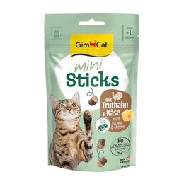 Produktbild von GimCat Mini Sticks Truthahn & Käse - 50 g