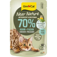 Produktbild von GimCat Near Nature Huhn & Fasan Nassfutter - 16 x 85 g