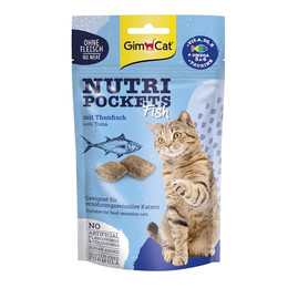 Produktbild von GimCat Nutri Pockets Fisch Thunfisch Katzensnack - 60 g