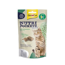 Produktbild von GimCat Nutri Pockets Insekt & Katzenminze - 60 g