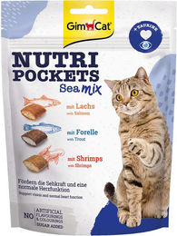 Produktbild von GimCat Nutri Pockets Sea-Mix 10x150g