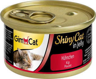 Produktbild von GimCat ShinyCat in Jelly Hühnchen - 24 x 70 g