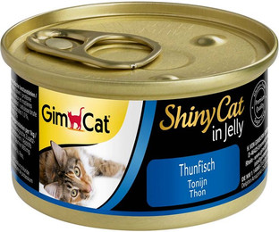 Produktbild von GimCat ShinyCat Jelly Thunfisch - 6 x 70 g