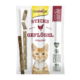 Produktbild von GimCat Sticks Geflügel - 4 x 20 g