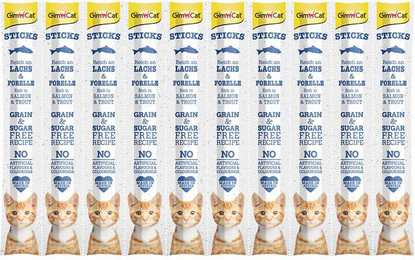 Produktbild von GimCat Sticks Lachs und Forelle 5x10 St.