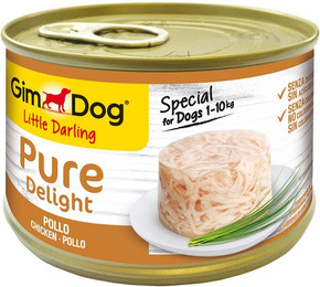 Produktbild von GimDog Little Darling Pure Delight Hühnchen - 6 x 150 g