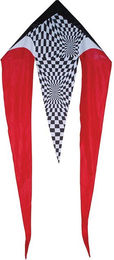 Produktbild von Girouette Premier Kites 45 In. Flo-tail - Red Opt-art