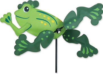 Produktbild von Girouette Premier Kites Whirligig 13 In. Frog