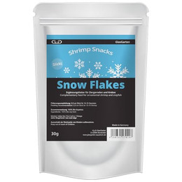 Produktbild von GlasGarten Shrimp Snacks Snow Flakes - 30 g