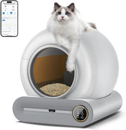Produktbild von GLIESE Katzenecktoilette 65L Automatische Smart-Katzenklo mit Müllbeutel
