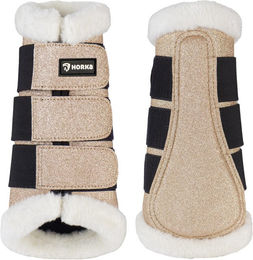 Produktbild von Glitzernde Streichkappen für Pferde Horka