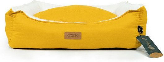 Produktbild von Gloria Hundekorb Hundebett Gelb 95 x 75 cm