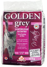 Produktbild von Golden Grey Master Katzenstreu mit Babypuderduft - 14 kg