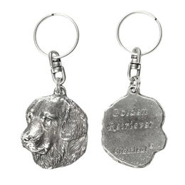 Golden Retriever Silber-Anhänger Hundeschmuck – Bild 1 von 5