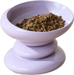 Produktbild von Gotagee Katzen-Futterspender Katzennapf aus Keramik, kippsicher,